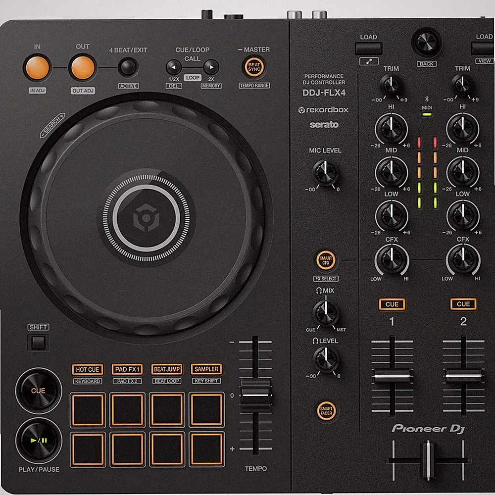 Pioneer DJ DDJ-FLX4 2-Channel DJ Controller Rekordbox Serato DJ FLEX4 DDJFLX4 #8