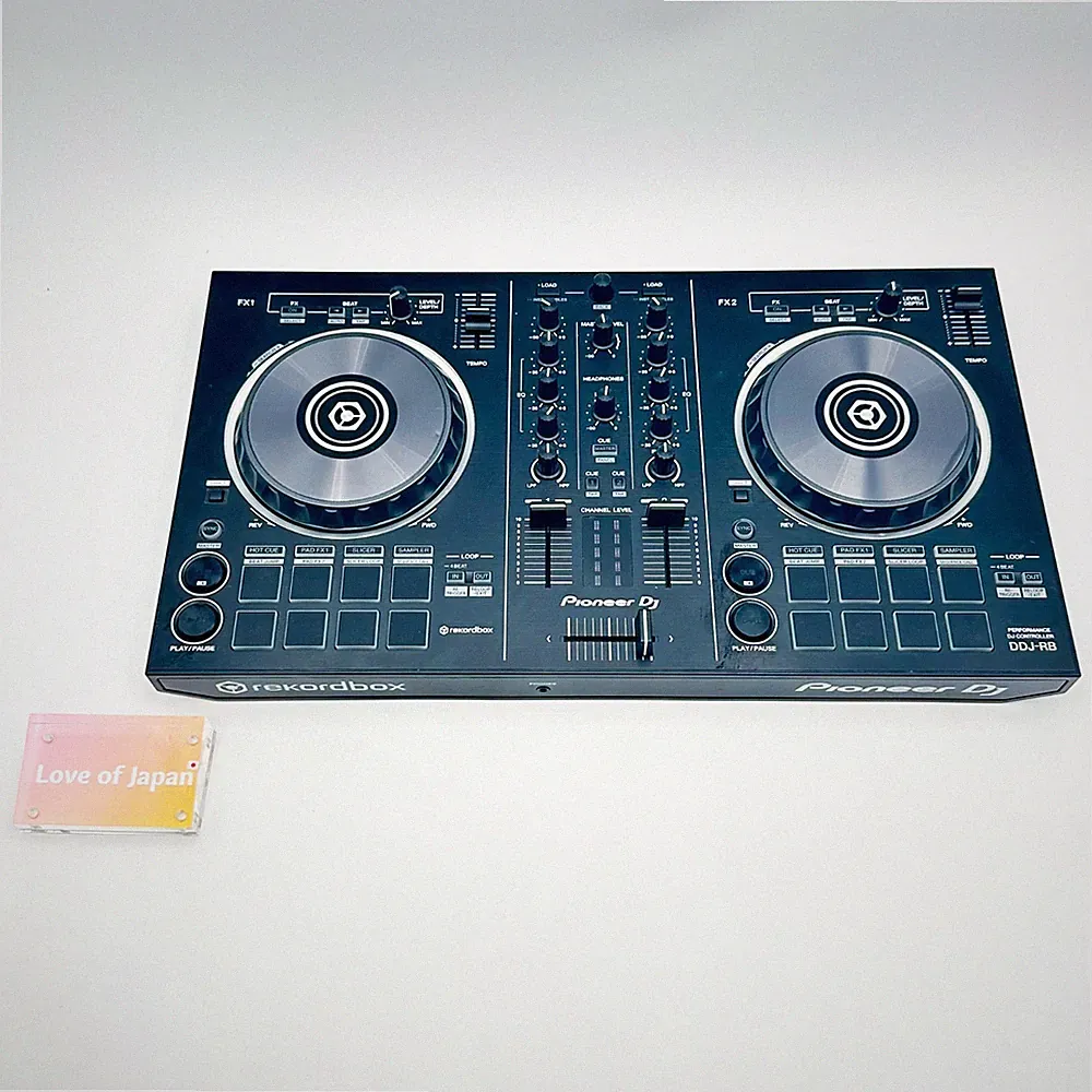 Pioneer DJ DDJ-RB DJ Controller 2-channel Black Good Condition Tested Japan