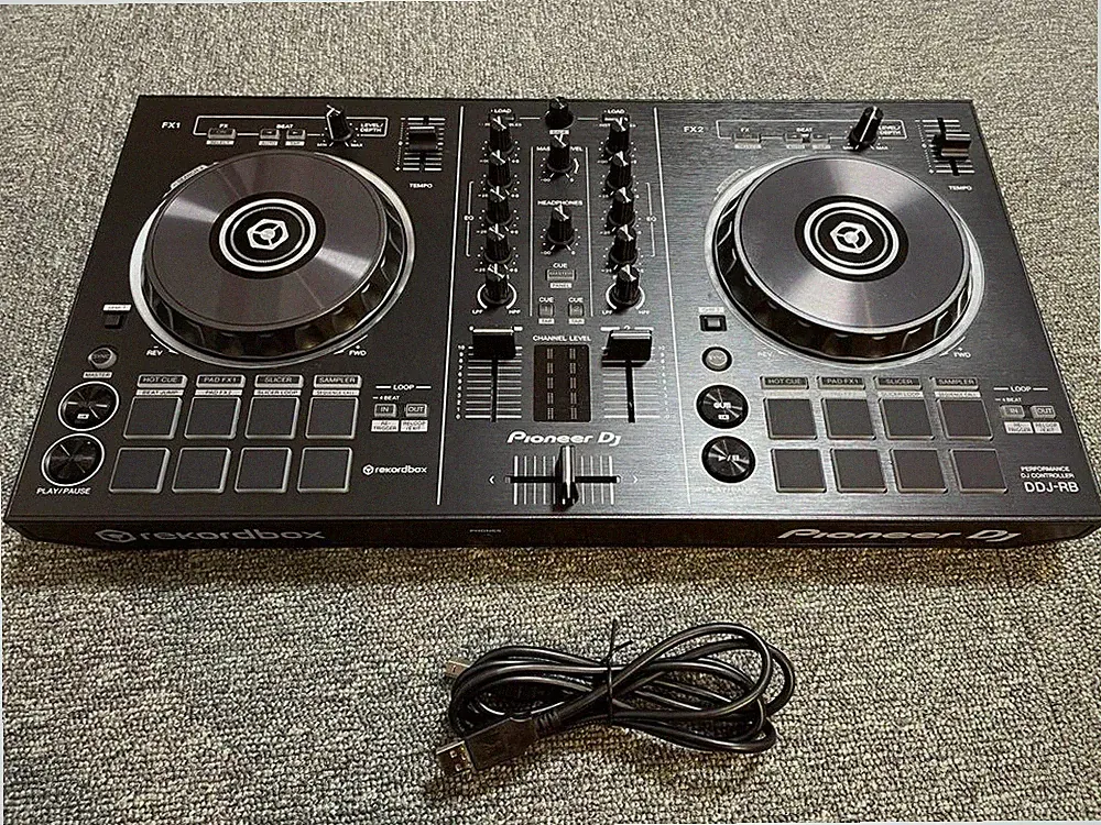 Pioneer DJ DDJ-RB DJ Controller for Rekordbox 2-channel Black DDJRB