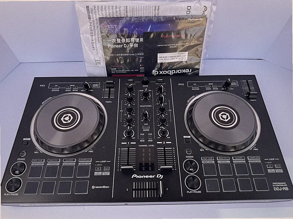 Pioneer DJ DDJ-RB DJ Controller for Rekordbox 2-channel Black DDJRB NO USB