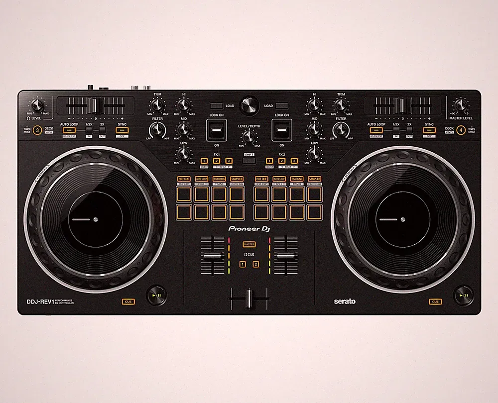 Pioneer DJ DDJ-REV1 Battle / Scratch-Style 2-Channel Controller w/ Serato Lite