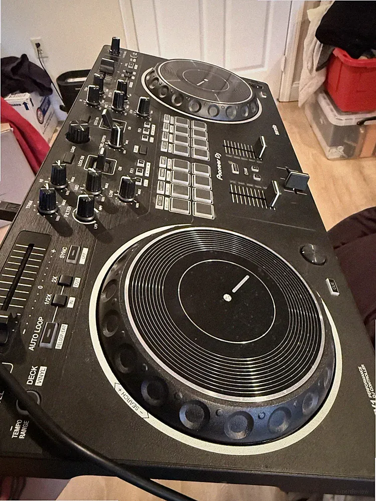 Pioneer DJ DDJ-REV1 Double Deck DJ Controller Black, Serato, Mixer, 16 Pads