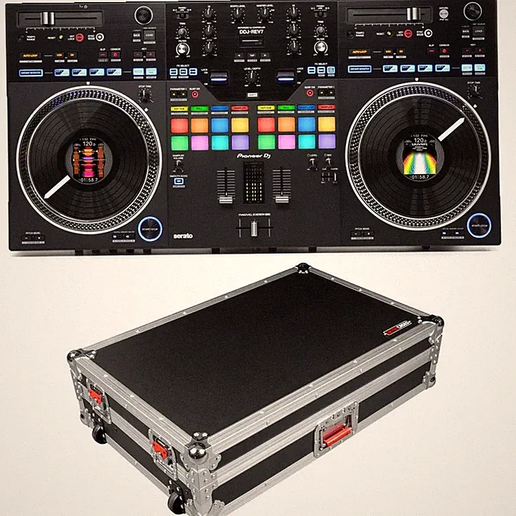Pioneer DJ DDJ-REV7 2-deck Serato DJ Controller with Flight Case