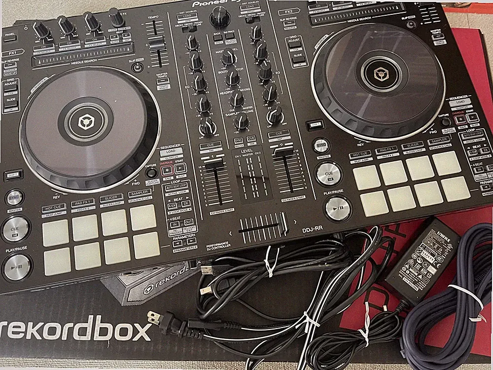 Pioneer DJ DDJ-RR rekordbox 2-Channel Performance DJ Controller w/ Box Tested
