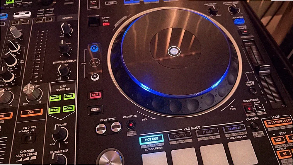 Pioneer DJ DDJ-RZX 4-Channel Controller Built-in Mixer Performance Pads