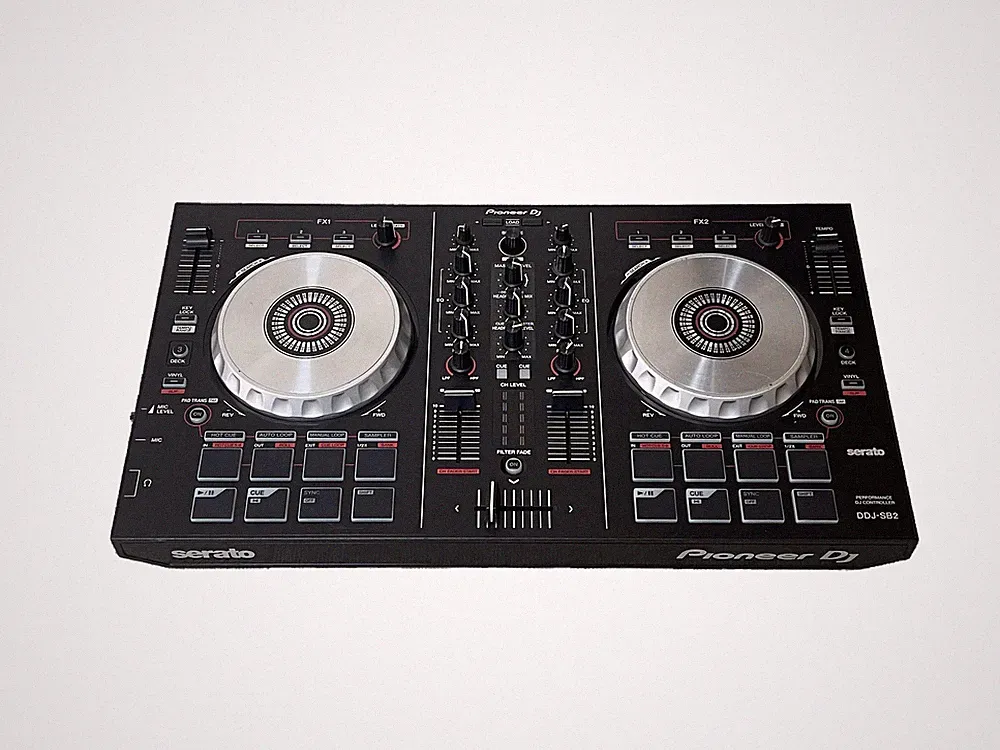 Pioneer DJ DDJ-SB2 2-Channel Serato DJ Controller Black USB 8 Pads Tested Works