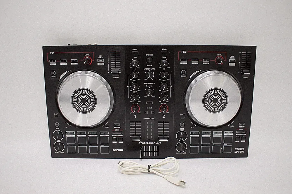 Pioneer DJ DDJ-SB3 2-channel DJ Controller for Serato DJ Lite