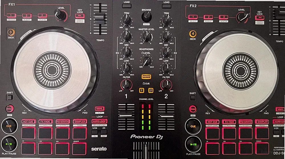 Pioneer DJ DDJ-SB3 2 Channel DJ Controller, Serato, Open Box, Tested, w orig box