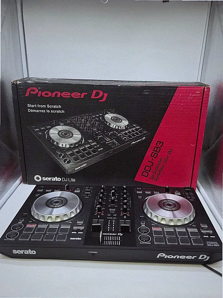 Pioneer DJ DDJ-SB3 2-Channel Serato DJ Controller Black Tested Works