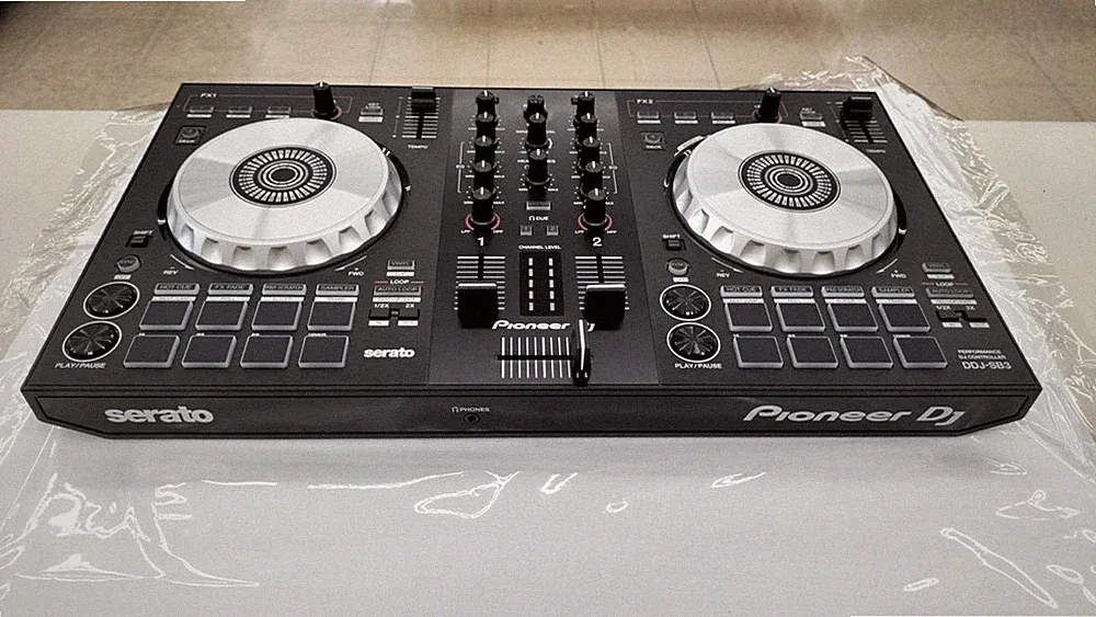 Pioneer DJ DDJ-SB3 2-Deck Serato DJ Controller Black USB Cable Manual Tested