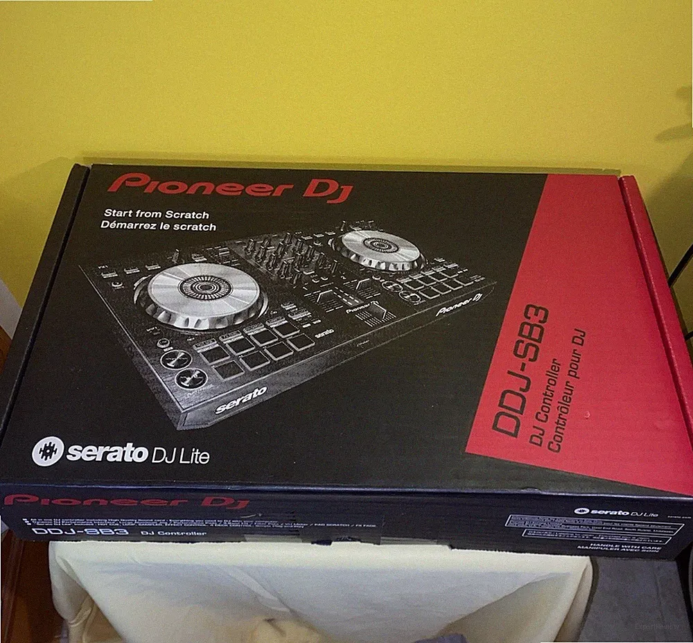 Pioneer DJ DDJ-SB3 Double Deck Controller 16 Pads USB Serato Filter Loop EQ