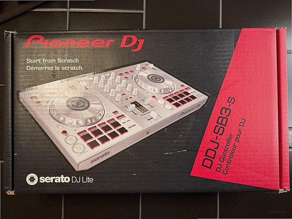 Pioneer DJ DDJ-SB3-S Silver DJ Controller for Serato DJ Lite Open Box