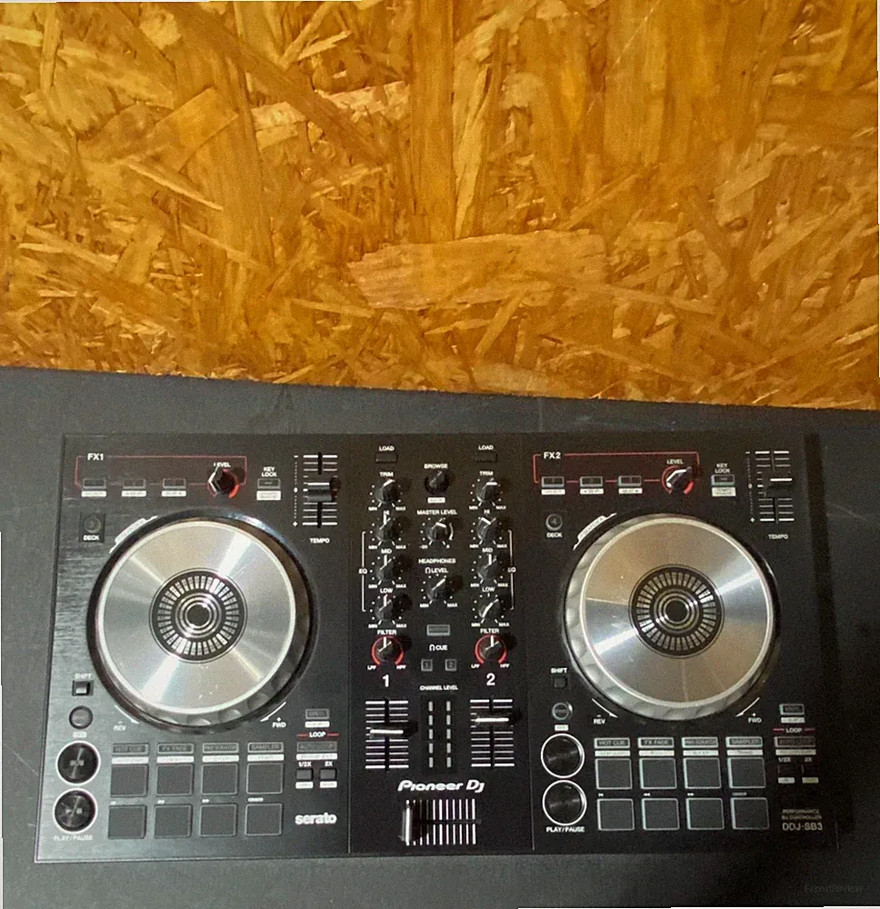 Pioneer DJ DDJ-SB3 Serato 2-Channel 4-Deck DJ Controller w/ USB Cable Tested