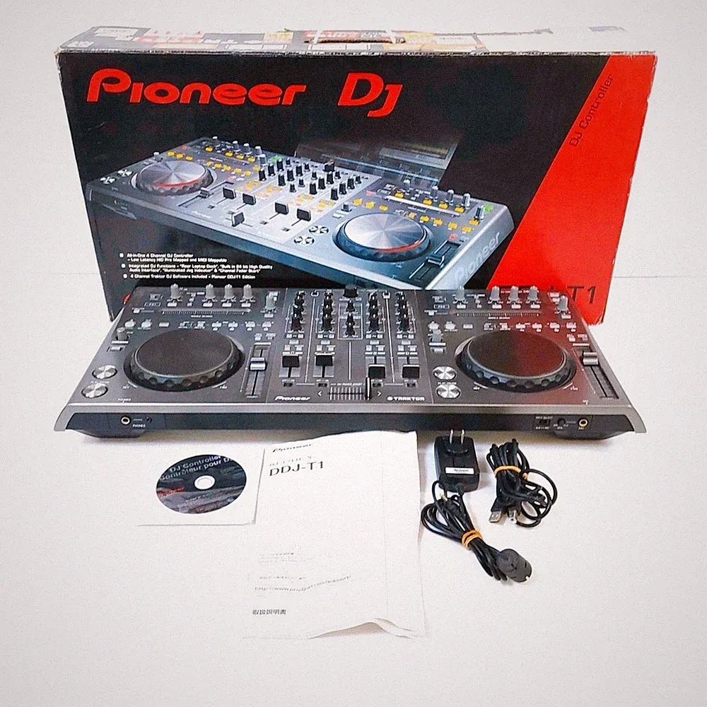 Pioneer DJ DDJ-T1 DJ controller for TRAKTOR 4-Channel 4ch DDJT1 JANK