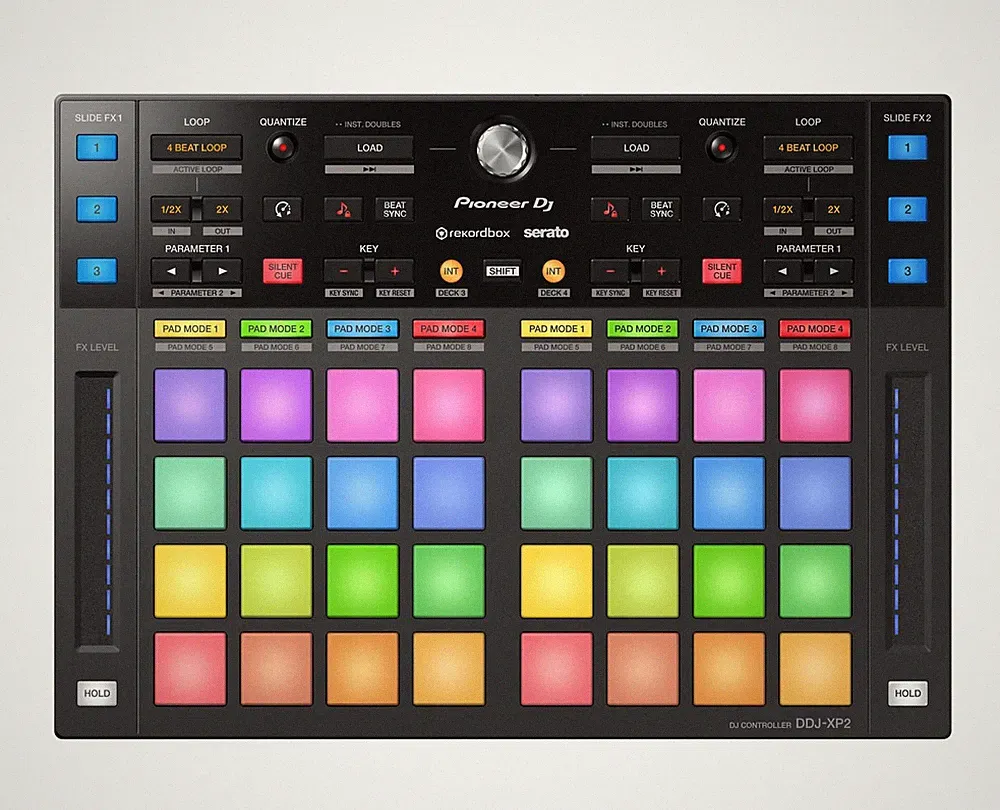 Pioneer DJ DDJ-XP2 Control Surface for Rekordbox DJ and Serato DJ Software