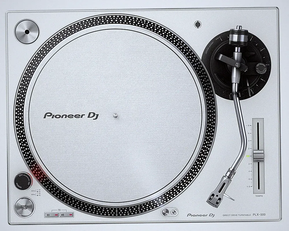 Pioneer DJ Direct Drive Turntable PLX-500-W