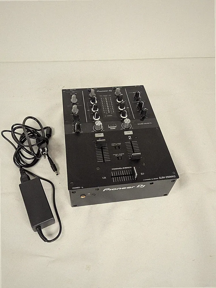 Pioneer DJ DJM-250MK2 2 Channel DJ Mixer - Working!