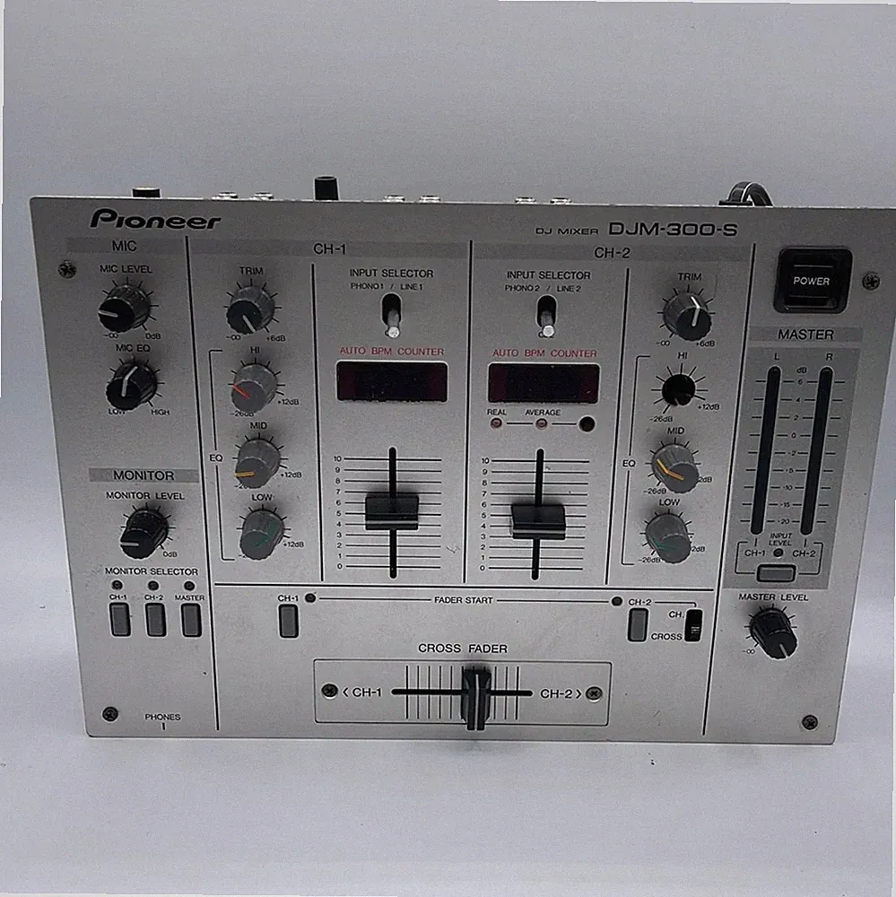 Pioneer DJ DJM-300-S 2-Channel Compact Mixer