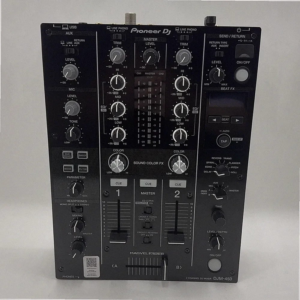 Pioneer DJ DJM-450 2-Channel DJ Mixer