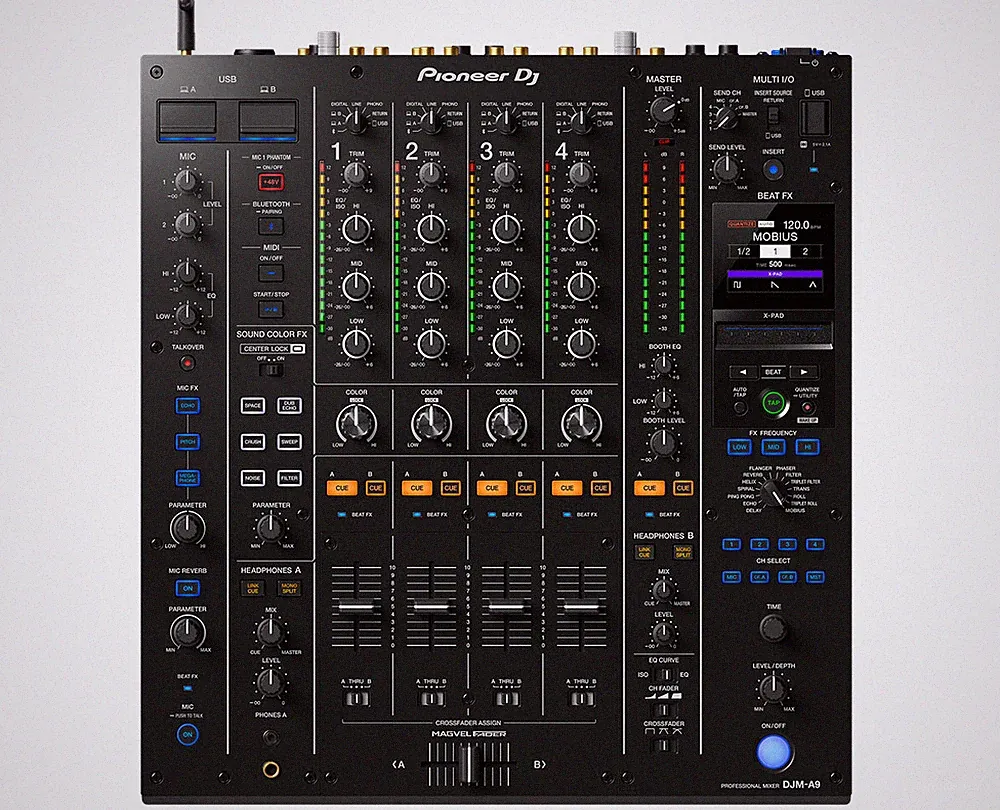 Pioneer DJ DJM-A9 4-Channel DJ Mixer PROAUDIOSTAR