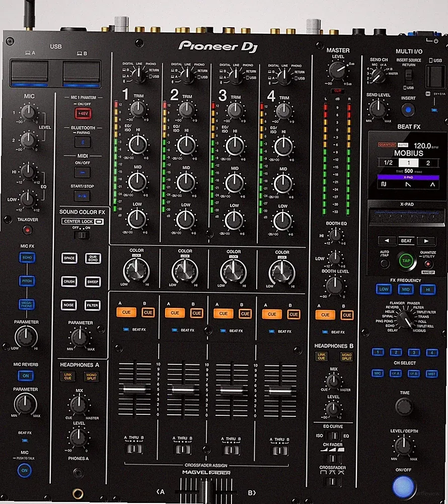 Pioneer DJ DJM-A9 4ch Professional DJ Mixer Black From Japan