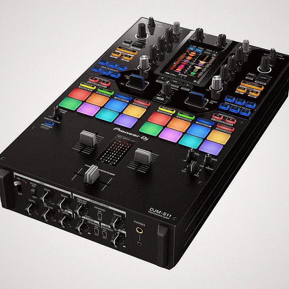 Pioneer DJ DJM-S11 2-channel Mixer for Serato DJ