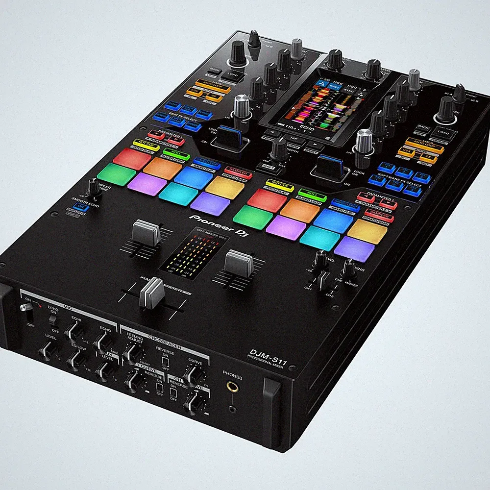 Pioneer DJ DJM-S11 2-channel Mixer for Serato DJ