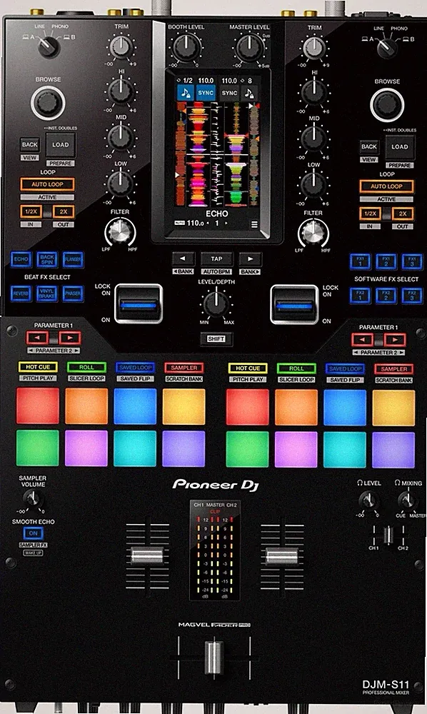 Pioneer DJ Djm-s11 Professional 2-channel Battle Mixer