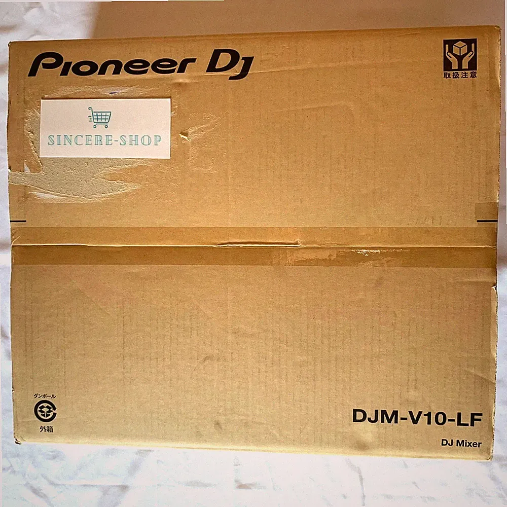Pioneer DJ DJM-V10-LF 6ch Professional DJ Mixer Long Fader Type Black