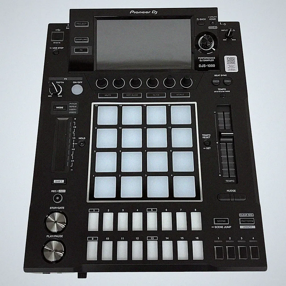 Pioneer DJ DJS-1000 Standalone Performance DJ Sampler Sequencer 16 Pads Tested