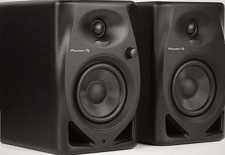 Pioneer DJ DM-40D 4-inch Desktop Active Monitor Speaker - Black