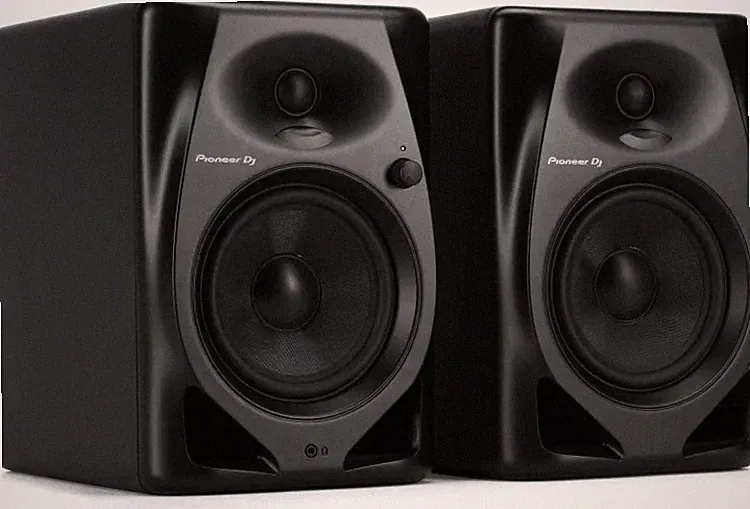 Pioneer DJ DM-50D 5-inch Active Monitor Speaker - Black