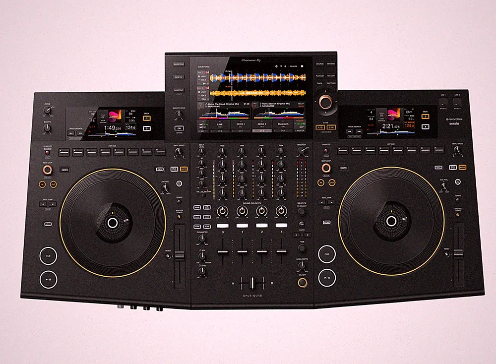 Pioneer DJ OPUS-QUAD 4-Channel DJ Controller all-in-one Rekordbox Serato 100V