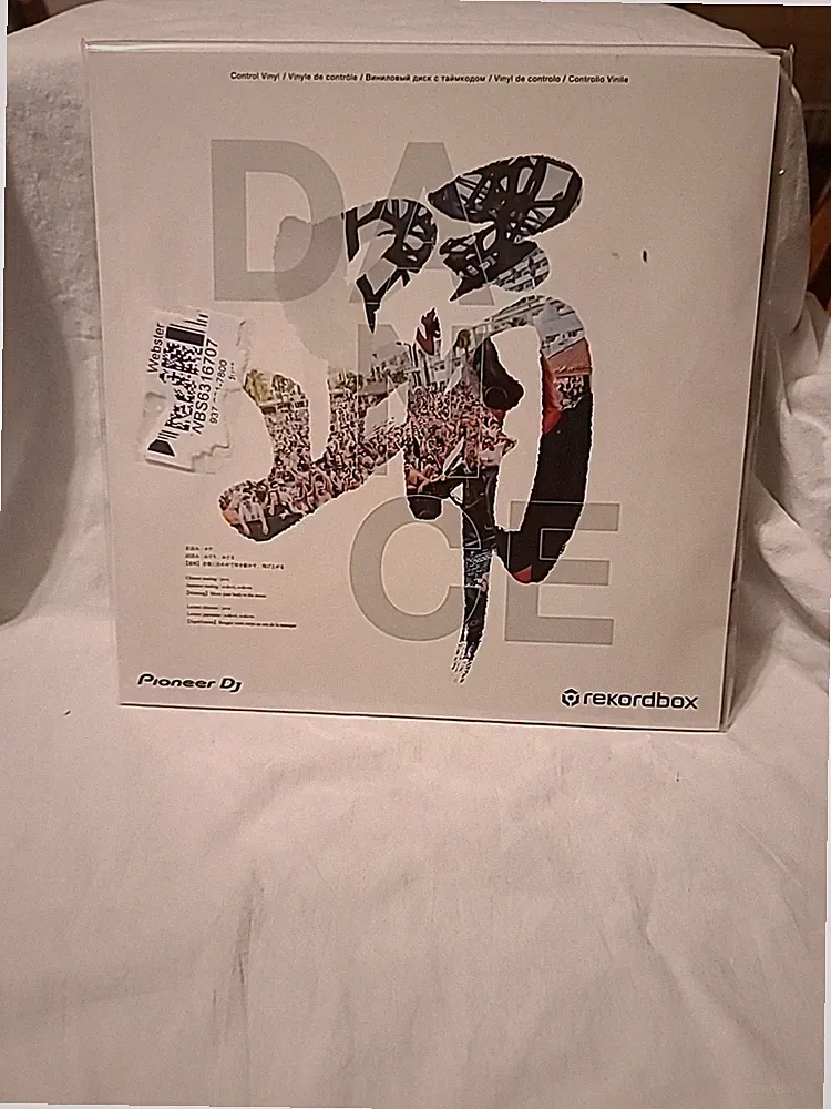 Pioneer DJ: Rekordbox Control Vinyl 2LP Transparent / Pair (RB-VD2-CL)