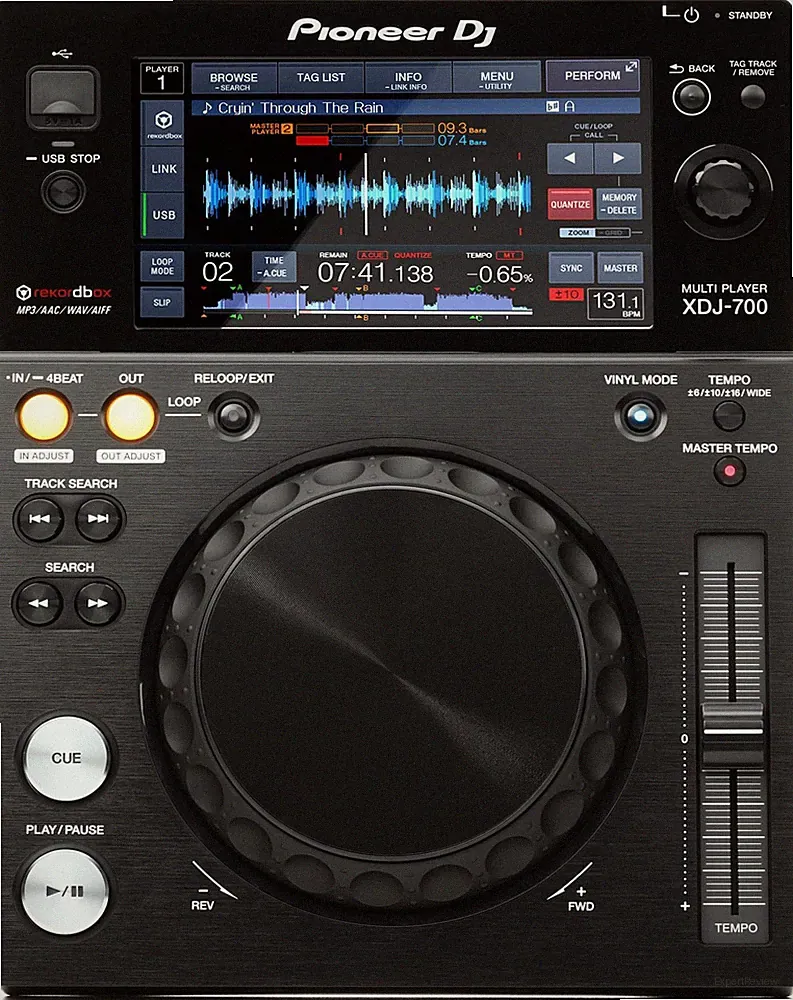 Pioneer DJ XDJ-700 Compact DJ Media Player (2-pack)