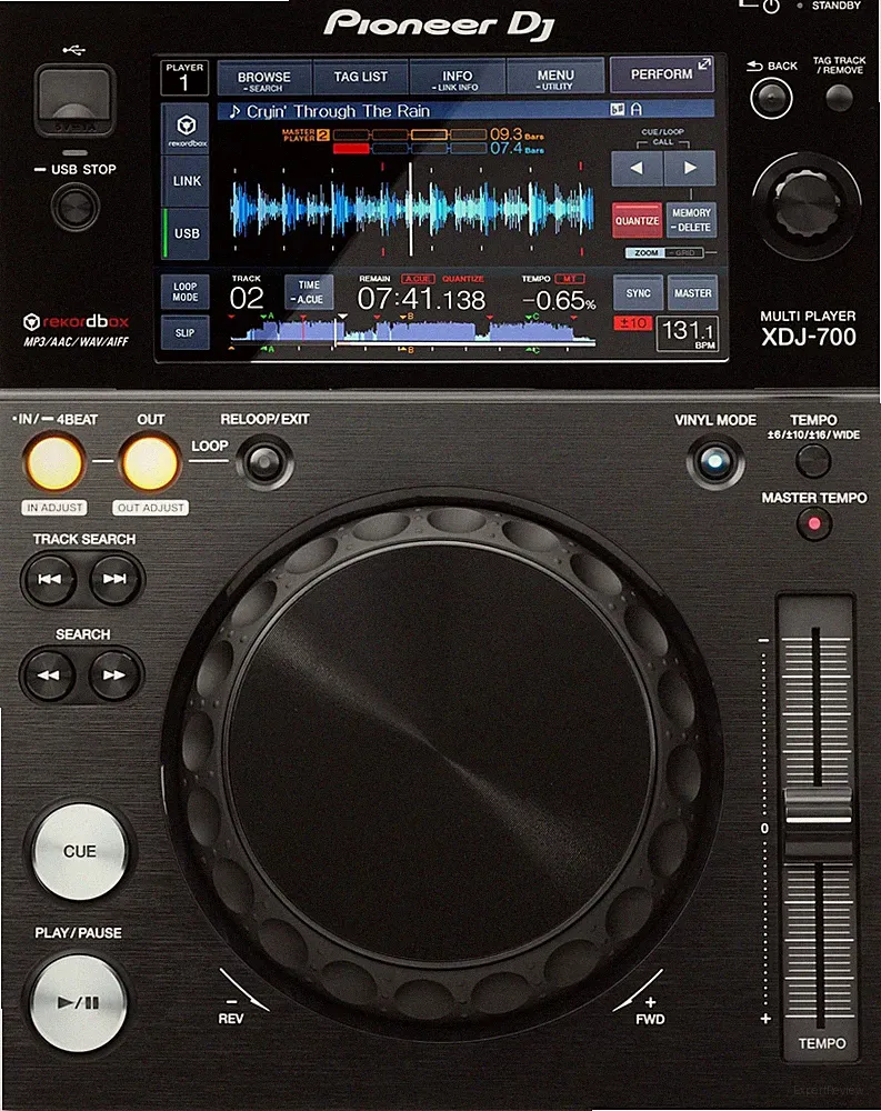 Pioneer DJ XDJ-700 Compact DJ Media Player (2-pack) Bundle