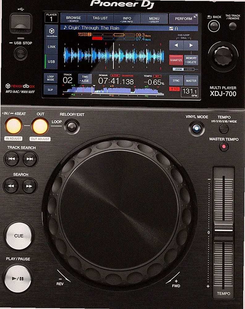 Pioneer DJ XDJ-700 Compact DJ Media Player (5-pack)
