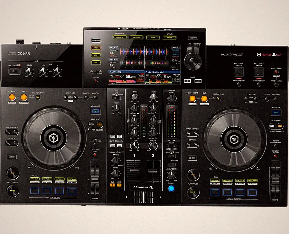 Pioneer DJ XDJ-RR 2-Channel Rekordbox Digital DJ Controller System XDJRR