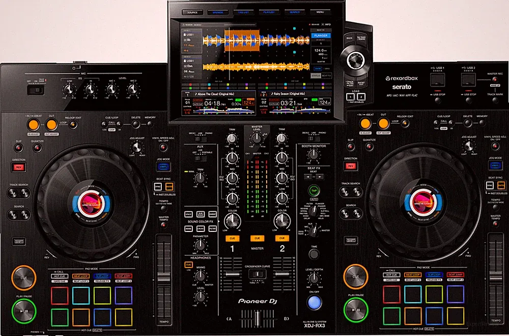 Pioneer DJ XDJ-RX3 2-channel performance all-in-one DJ system (Black)