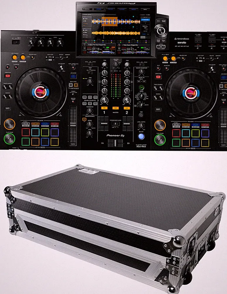 Pioneer DJ XDJ-RX3 2-channel performance DJ (Black) + ProX XS-XDJRX3 WLT Case