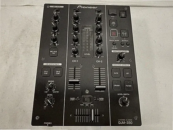 Pioneer DJM-350 2ch DJ Mixer DJM350 Controller 2-Channel Beginner Compact Japan