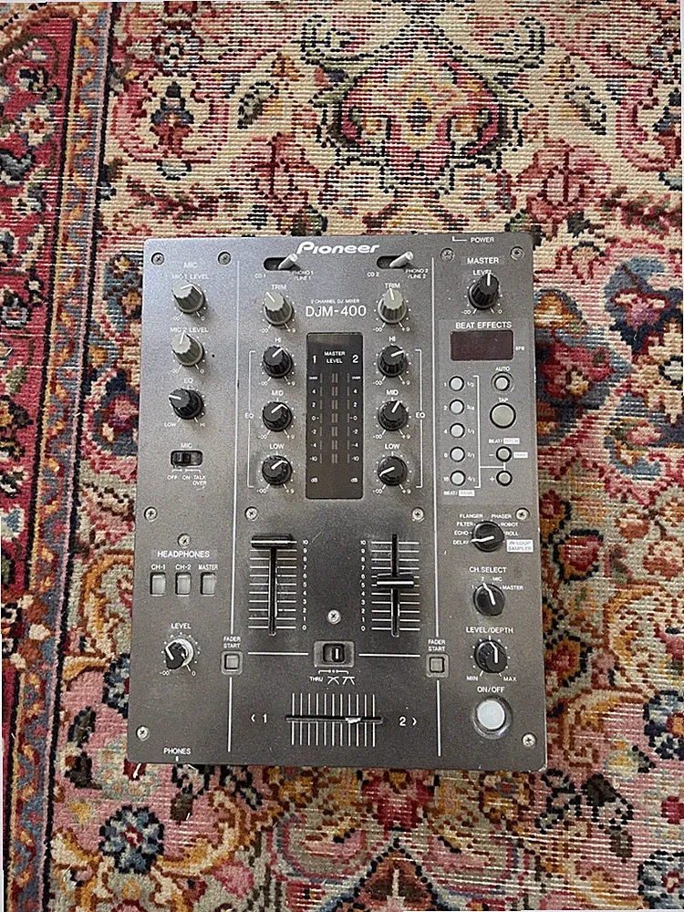 PIONEER DJM-400 2 Channel DJ Mixer