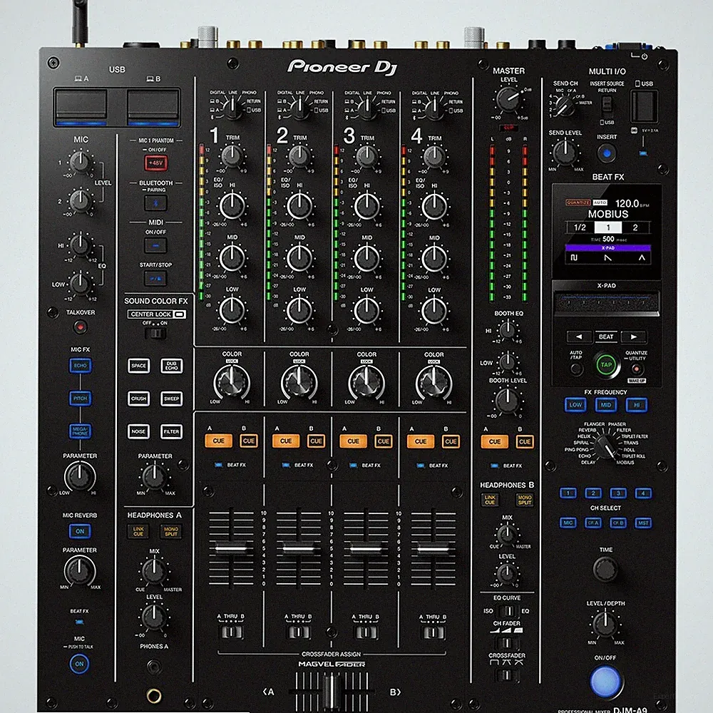 Pioneer DJM-A9 Professional DJ Mixer 4-Channel 4ch DJMA9 900NXS2 Newest