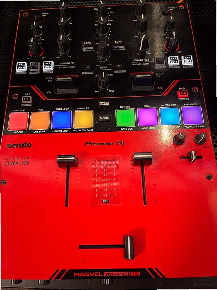 Pioneer DJM-S5 2 Channel DJ Mixer For Serato DJ Pro