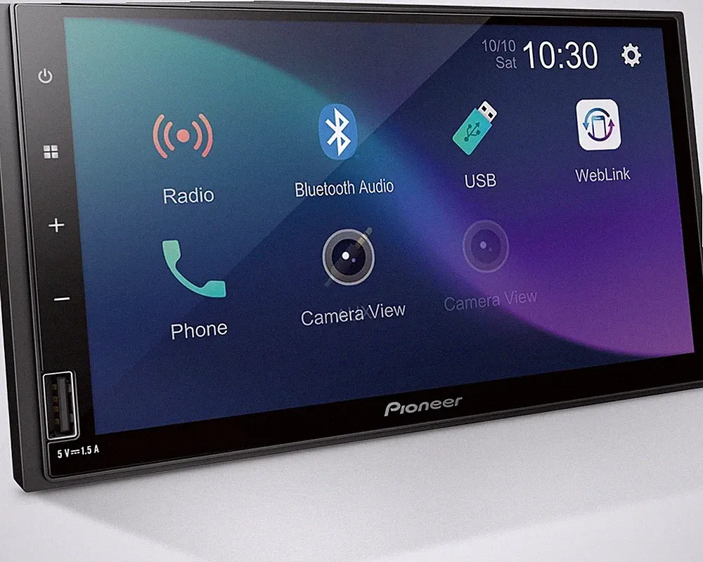 Pioneer DMH-S110EX 7" Double-Din Digital Multimedia Receiver -Built in Bluetooth
