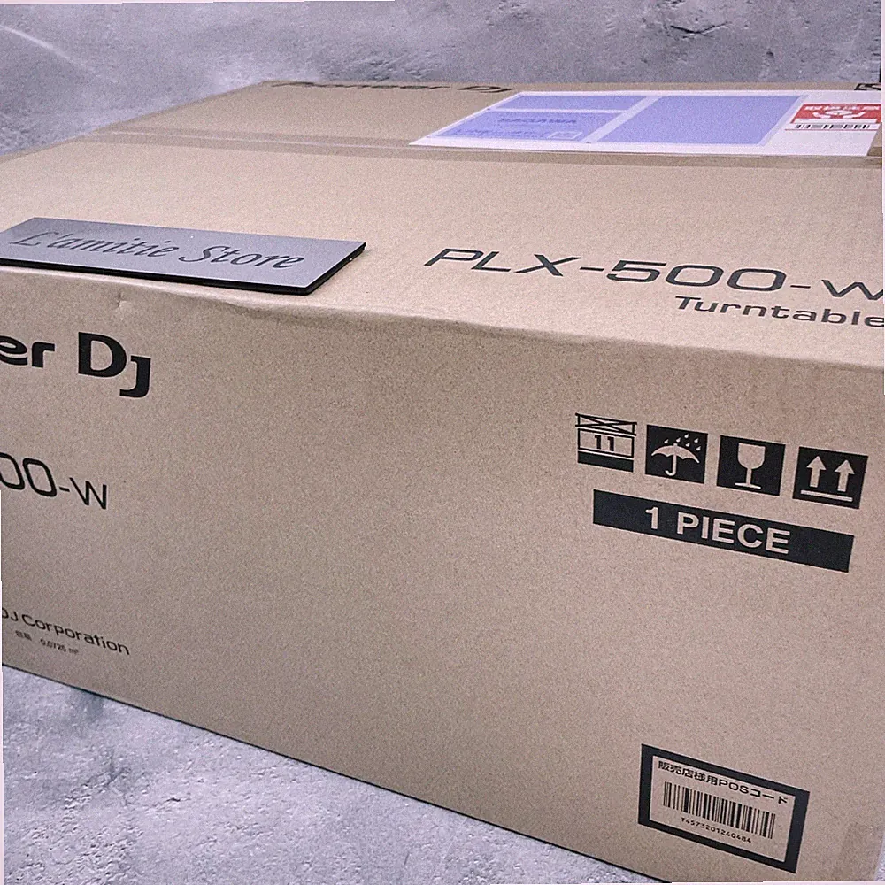 Pioneer PLX-500 White Direct Drive DJ Turntable PLX500W Beginner Japan PLX500