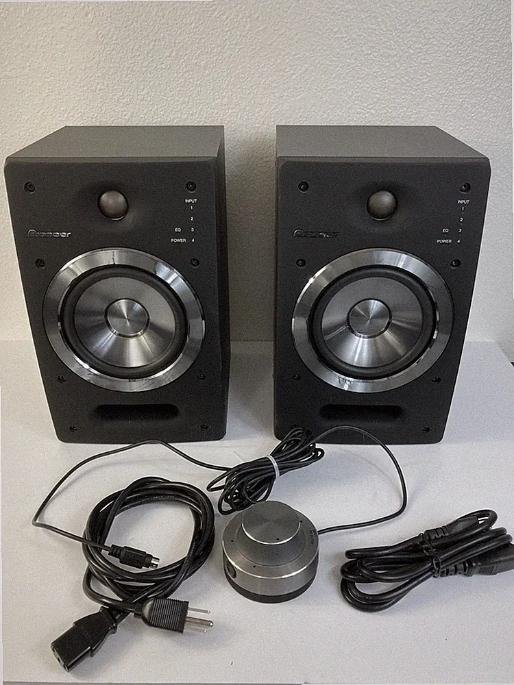 Pioneer S-DJ05 5" Active 2-Way Reference Studio Monitor Speakers (repaired Cone)