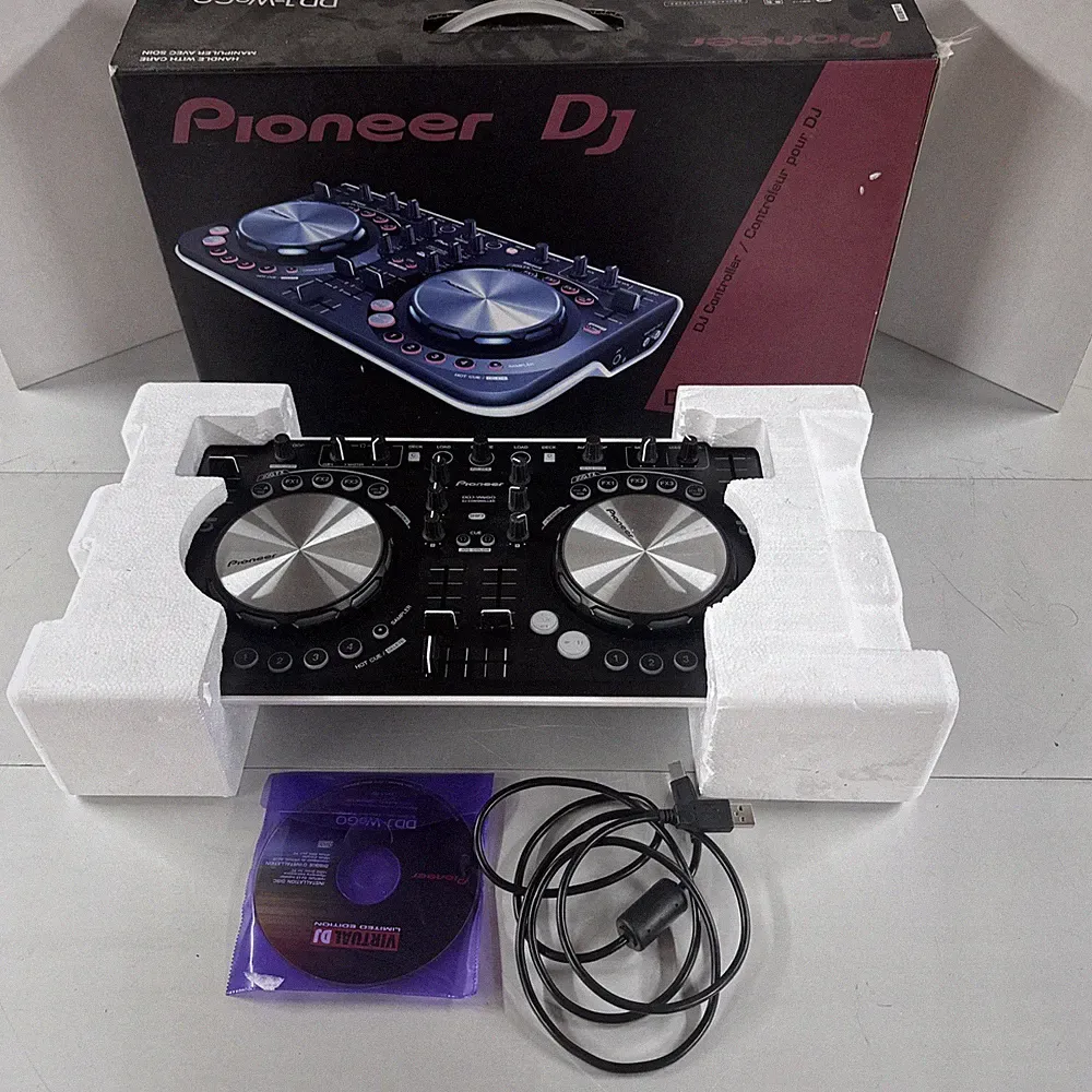 Pioneer Virtual DJ Limited Edition WeGo Compact Dual Deck Controller Black White