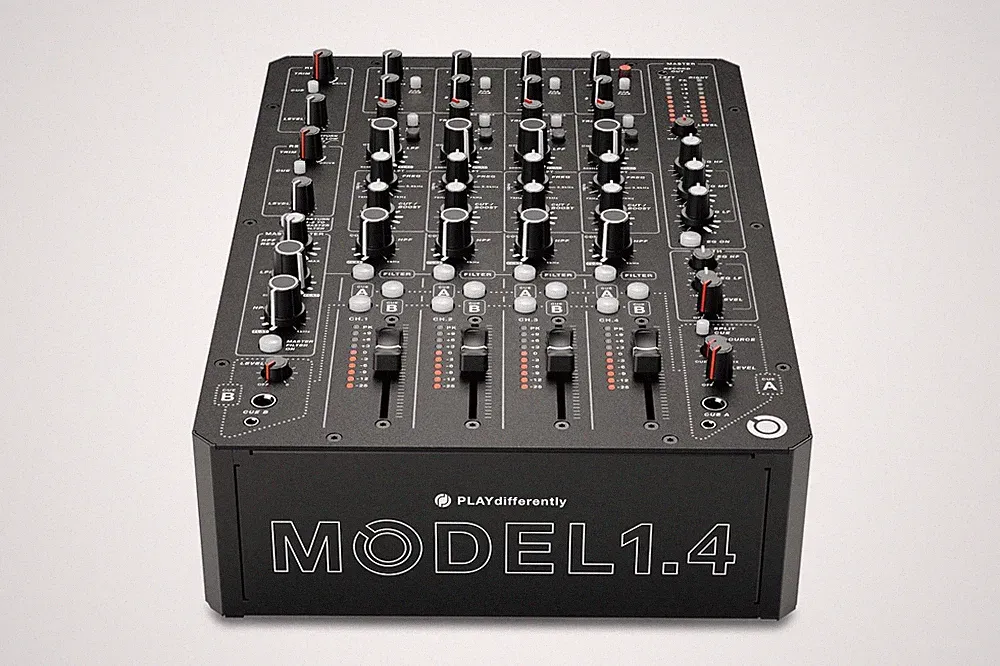 PLAYdifferently Model 1.4 four-channel DJ Mixer (Brand New)