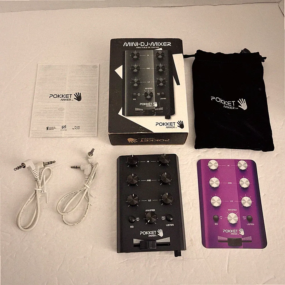 Portable DJ Mixer